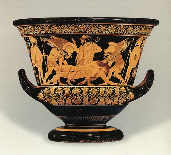 Euphronios Krater painted by Nic Gabriel