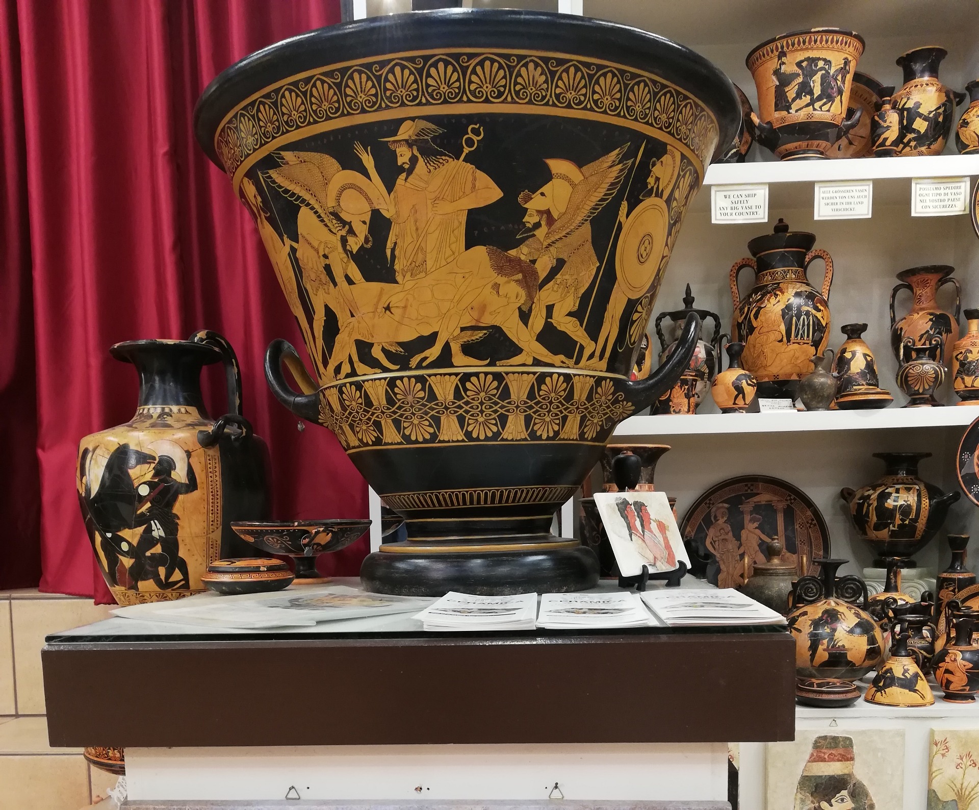 Euphronios Krater painted by Nic Gabriel