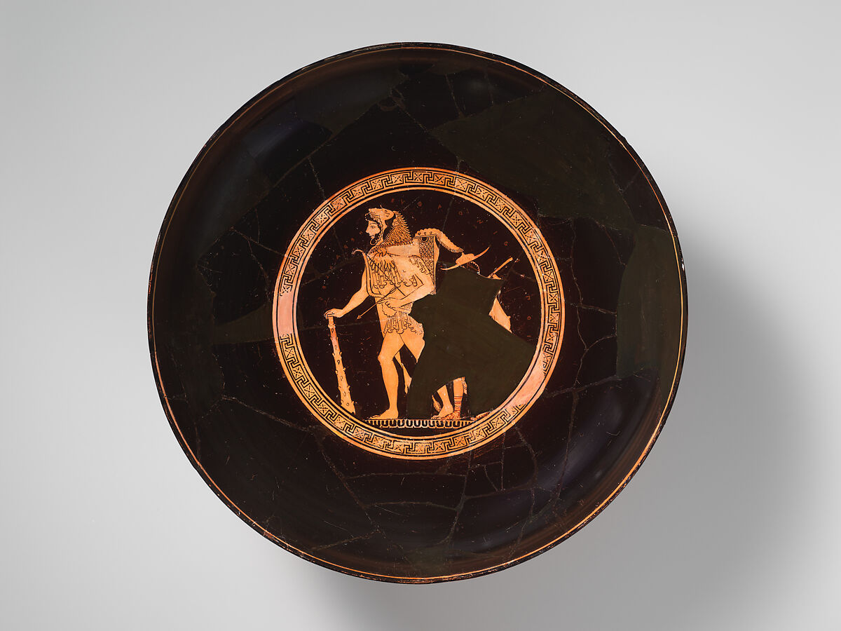 Kylix, 490 BC, signed by Euphronios, attributed to Onesimos, The Metropolitan Museum of Art, N.Y                                                                   